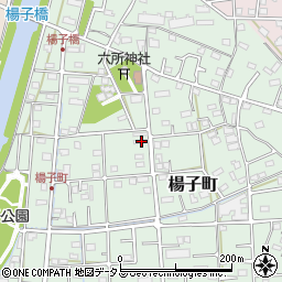 静岡県浜松市中央区楊子町260周辺の地図
