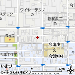 矢尾製作所周辺の地図