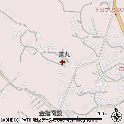 静岡県下田市白浜1792周辺の地図