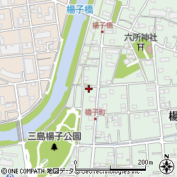 静岡県浜松市中央区楊子町558周辺の地図