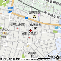 静岡県湖西市新居町新居965周辺の地図