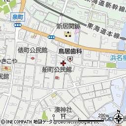 静岡県湖西市新居町新居966周辺の地図
