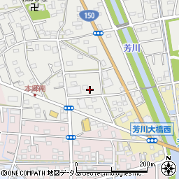 静岡県浜松市中央区本郷町474周辺の地図