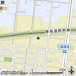 静岡県浜松市中央区高塚町1618周辺の地図