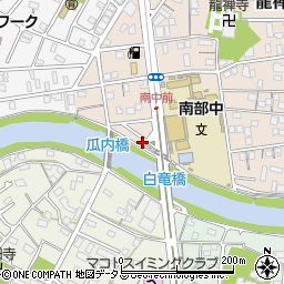 静岡県浜松市中央区龍禅寺町696周辺の地図