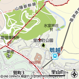 兵庫県神戸市兵庫区里山町1-171周辺の地図