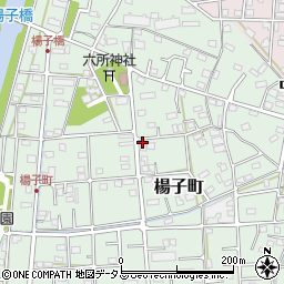静岡県浜松市中央区楊子町275周辺の地図