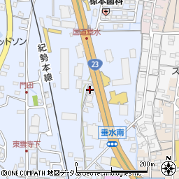 三重県津市垂水522-3周辺の地図