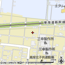 静岡県浜松市中央区高塚町581周辺の地図