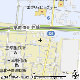 静岡県浜松市中央区高塚町565周辺の地図