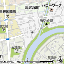 静岡県浜松市中央区浅田町1675周辺の地図