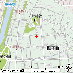 静岡県浜松市中央区楊子町259周辺の地図