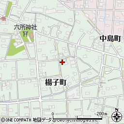 静岡県浜松市中央区楊子町206周辺の地図