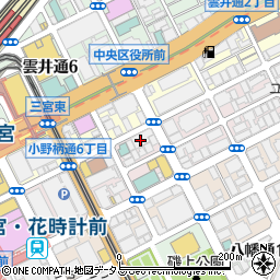 株式会社阪神モータープール周辺の地図