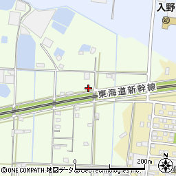 静岡県浜松市中央区篠原町287周辺の地図