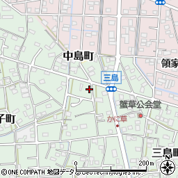 静岡県浜松市中央区楊子町13周辺の地図