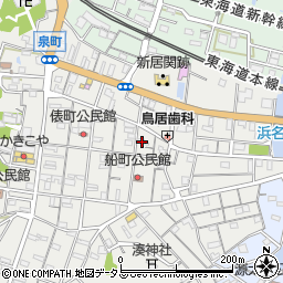 静岡県湖西市新居町新居974周辺の地図