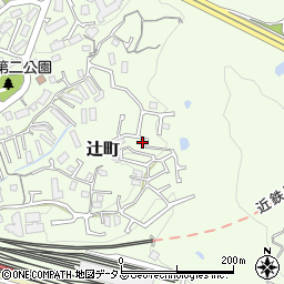奈良県生駒市辻町701-15周辺の地図