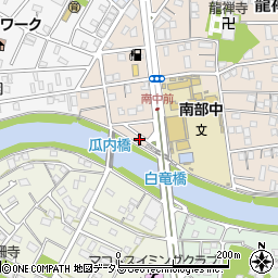 静岡県浜松市中央区龍禅寺町697周辺の地図