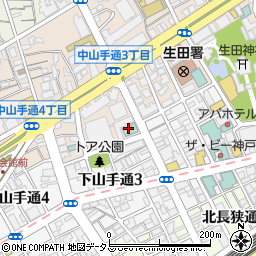 アルポルト神戸周辺の地図