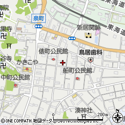 静岡県湖西市新居町新居1176周辺の地図