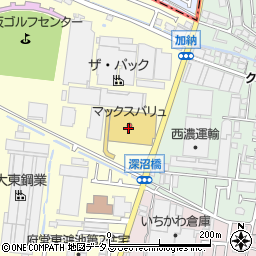 ダイソーイオンタウン東大阪店周辺の地図