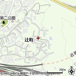 奈良県生駒市辻町701周辺の地図