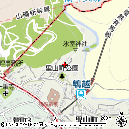 兵庫県神戸市兵庫区里山町1-257周辺の地図