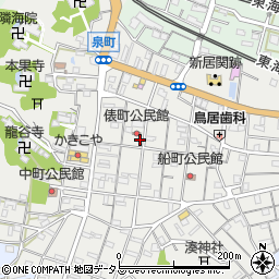 静岡県湖西市新居町新居1177周辺の地図