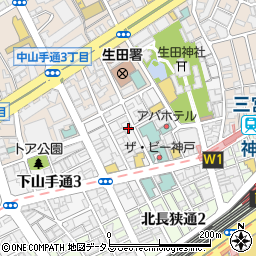 生田ソシアル周辺の地図