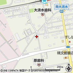 愛知県豊橋市南大清水町元町128周辺の地図