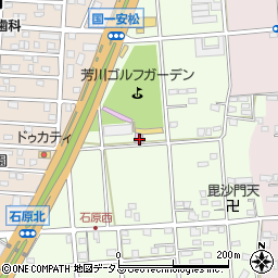 静岡県浜松市中央区石原町354周辺の地図