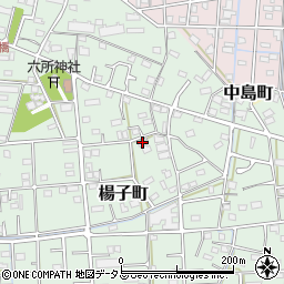 静岡県浜松市中央区楊子町205周辺の地図