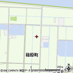 静岡県浜松市中央区篠原町2018周辺の地図