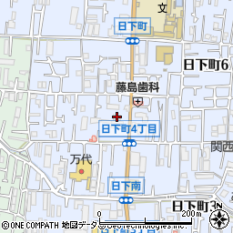 日下荘周辺の地図