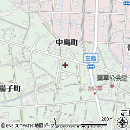 静岡県浜松市中央区楊子町8周辺の地図