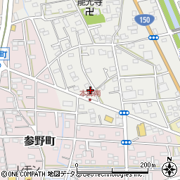 静岡県浜松市中央区本郷町185周辺の地図