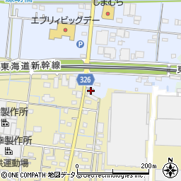静岡県浜松市中央区入野町276周辺の地図