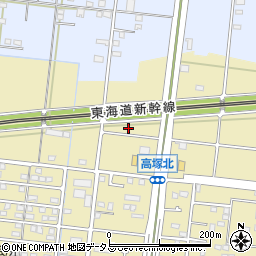 静岡県浜松市中央区高塚町1607周辺の地図