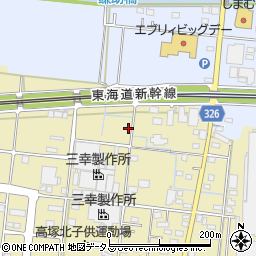 静岡県浜松市中央区高塚町561周辺の地図