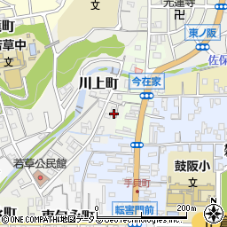 奈良県奈良市川上町589周辺の地図