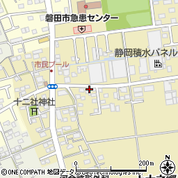 静岡県磐田市上大之郷96周辺の地図