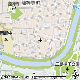 静岡県浜松市中央区龍禅寺町543周辺の地図