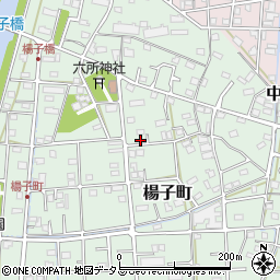 静岡県浜松市中央区楊子町277周辺の地図