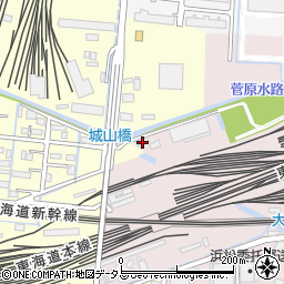 静岡県浜松市中央区東若林町568周辺の地図
