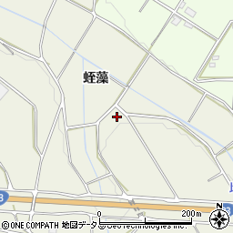 愛知県豊橋市小島町蛭藻周辺の地図