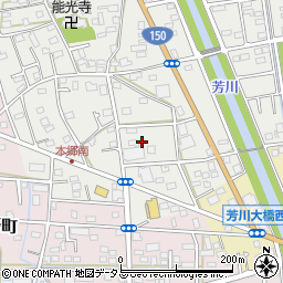 静岡県浜松市中央区本郷町480周辺の地図
