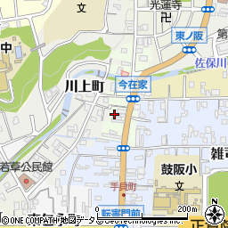 奈良県奈良市今在家町51周辺の地図