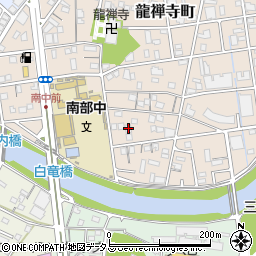 静岡県浜松市中央区龍禅寺町579周辺の地図
