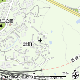 奈良県生駒市辻町688-5周辺の地図